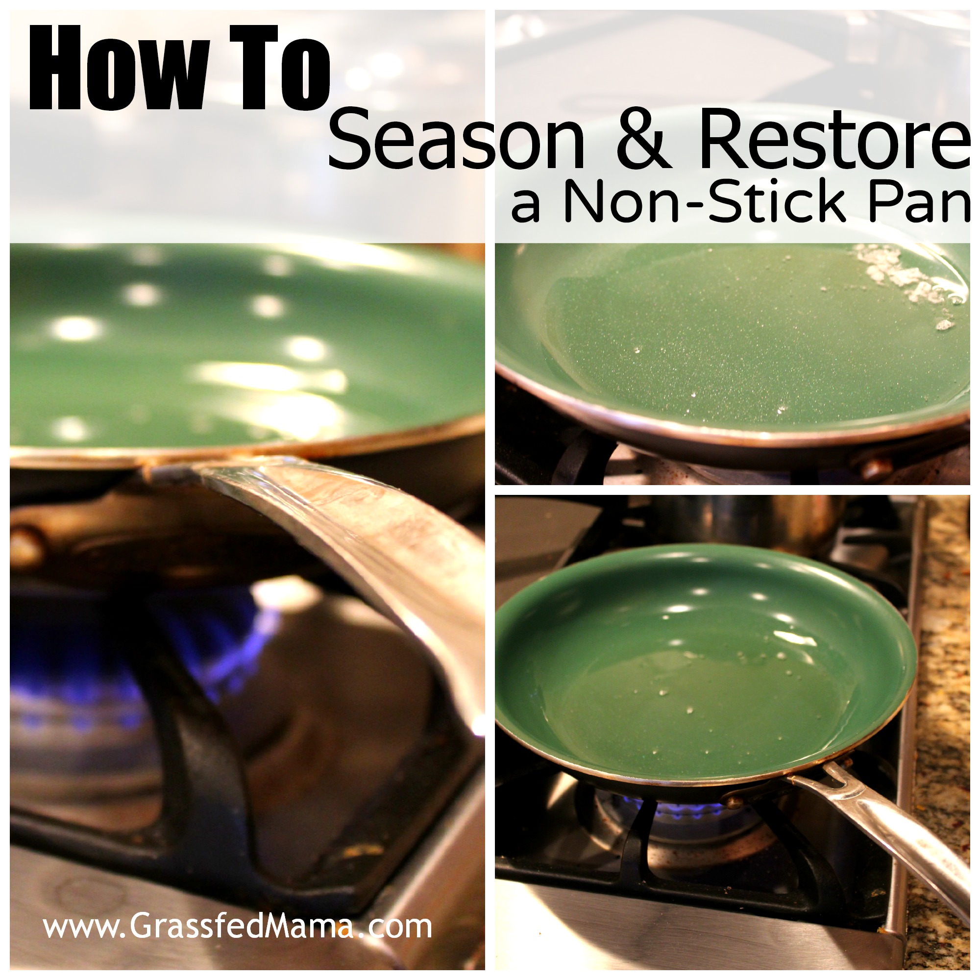 How To Save (re-season) an ORGREENIC PAN 