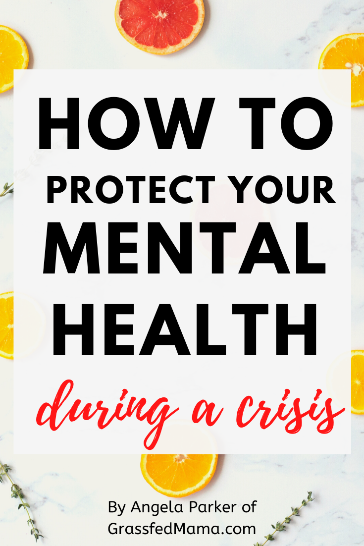 How To Protect Your Mental Health - Grassfed Mama